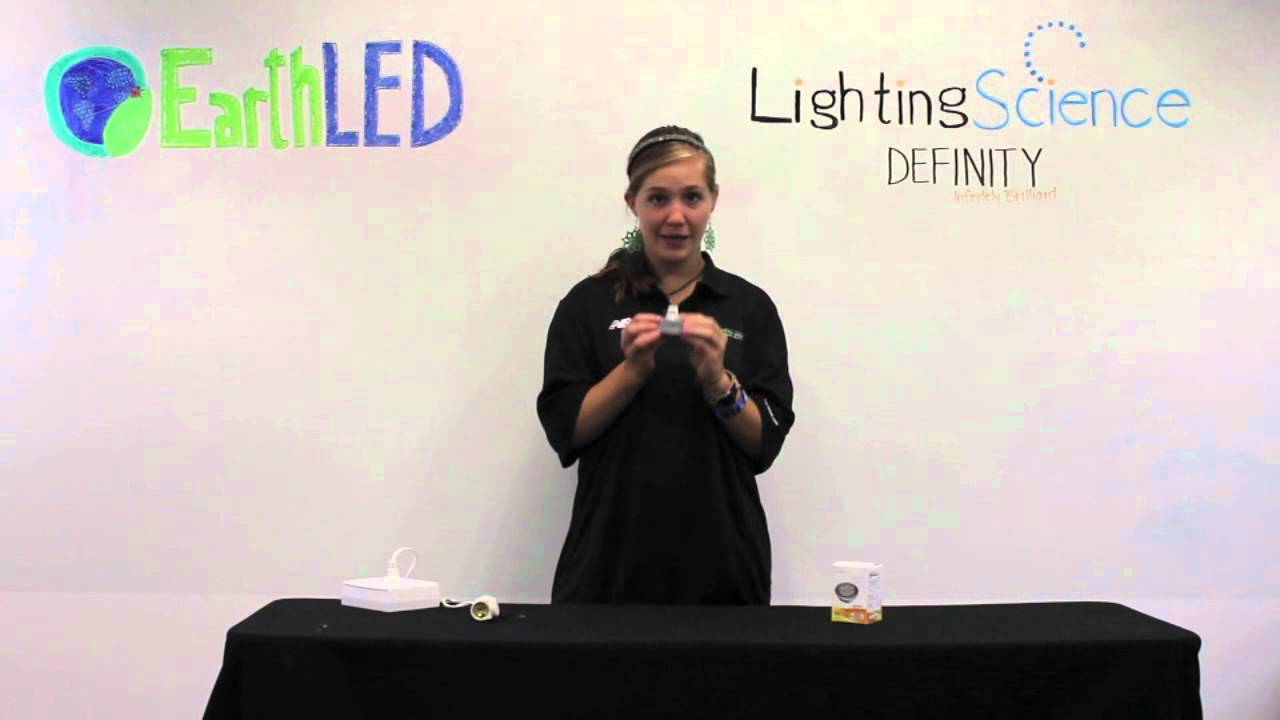 Lighting Science Definity MR16 High Output LED Light Bulb - YouTube