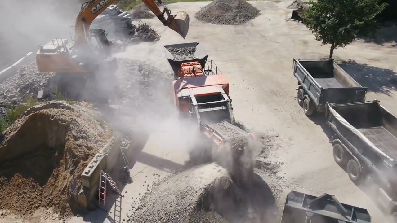 Мобильная роторная дробилка PT1.1 G2, PRALL-TEC (Германия 🇩🇪)