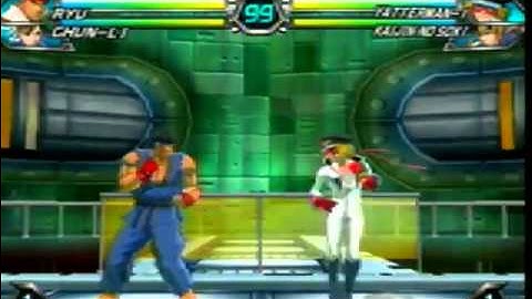 Tatsunoko vs. Capcom Survival mode part 1