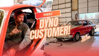 Shane Comes Over To Rip His ROWDY Procharged Vega On The Dyno!