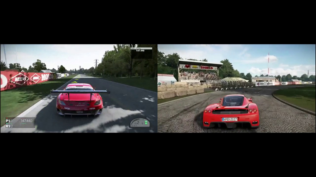 Project Cars VS Project Cars 2 Rouen Les Essarts YouTube
