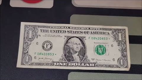 Bill Search for Rare Banknotes Worth Money - Star Note and Nice Ink Error