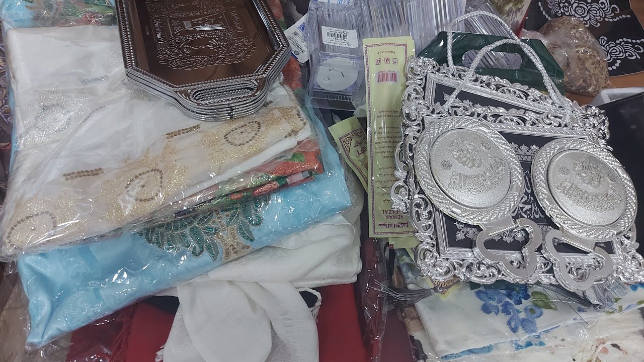 واخيرااااا مشتريات متابعتي الغالية❤️من #السعودية🇸🇦😍/هدايا العمرة👌باقي جزءثاني ✌️لي فائده 👍