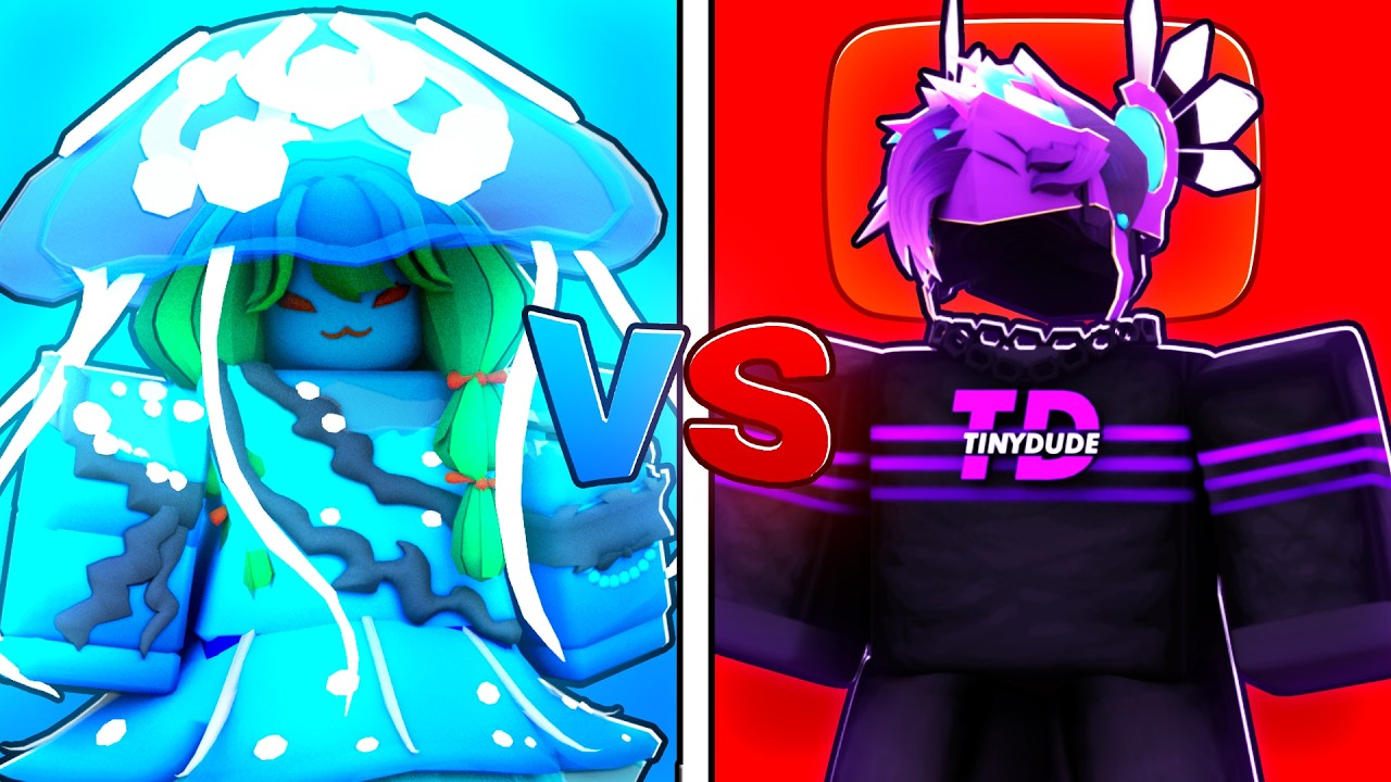 So I 1v1'd YOUTUBERS With MARINA Kit In Roblox Bedwars..