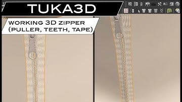 Working 3D Zipper | TUKA3D 2021 Feature