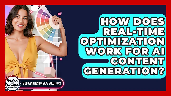 How Does Real-time Optimization Work For AI Content Generation? - Video And Design Saas Solutions
