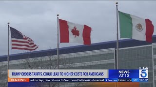 Trump puts tariffs on Canada, Mexico and China, spurring trade war as North American allies respond