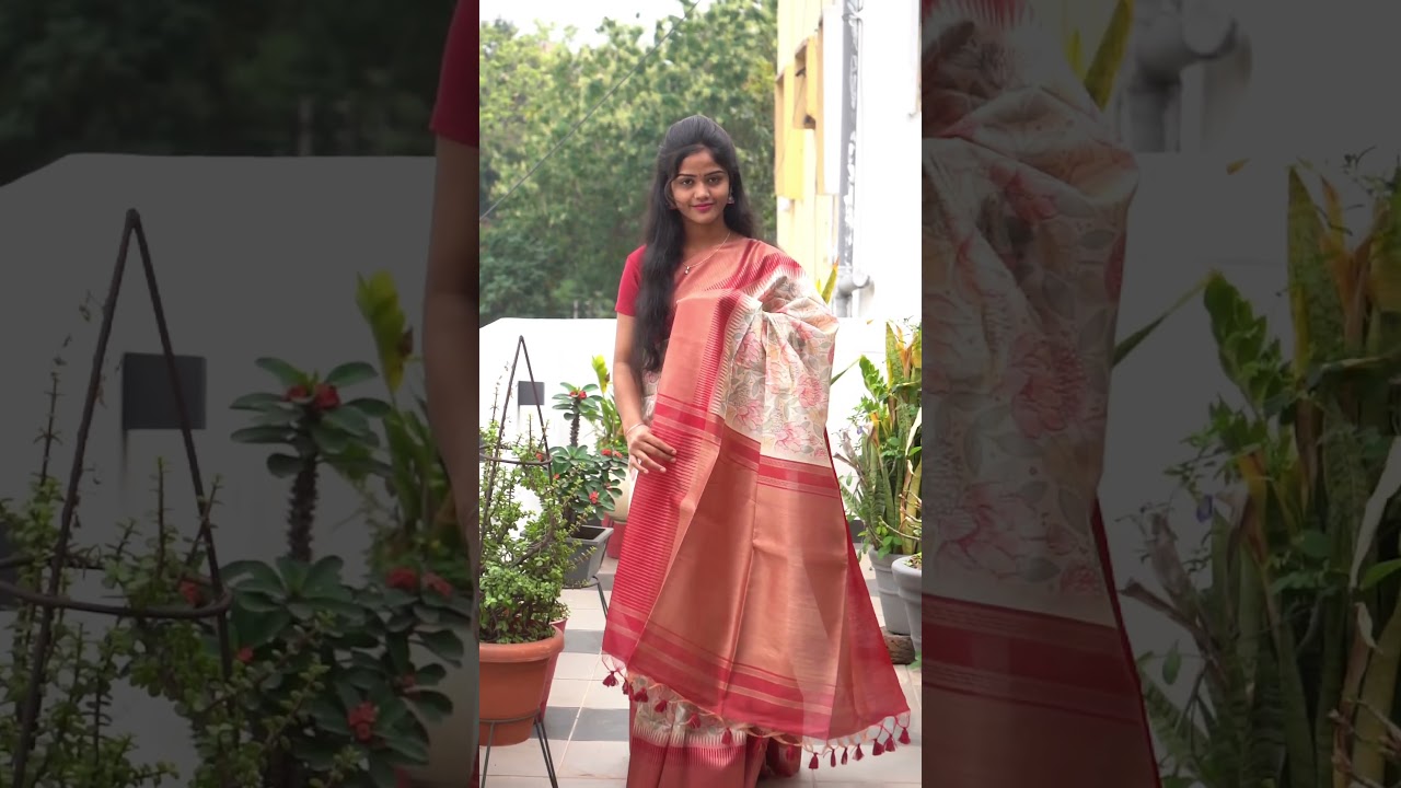 Raw silk saree offer price only 1859/- with free shipping