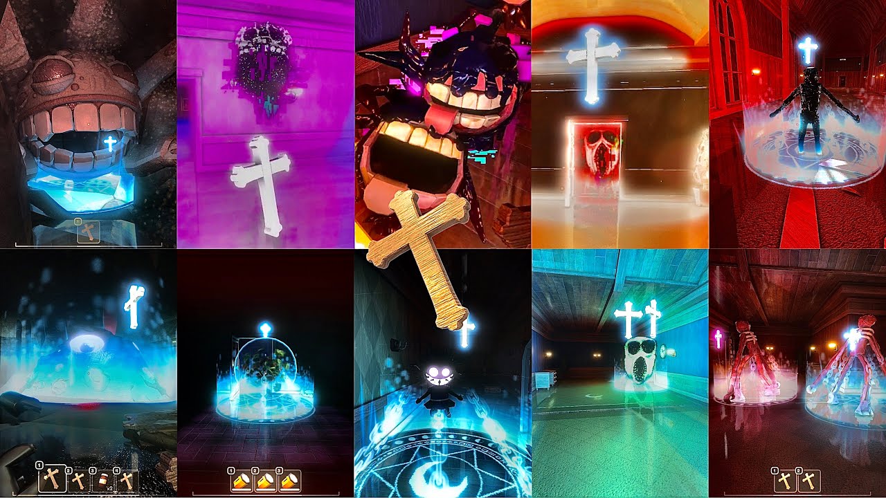 Doors Crucifix On All New Glitch Fragmentation Secret Entities & All ...