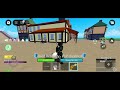 Playing block fruit first time / Roblox