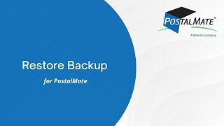 Class restore backup PM