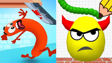 Chili Run vs Smash To Draw Egg - All Levels Gameplay Walkthrough NEW APK UPDATE