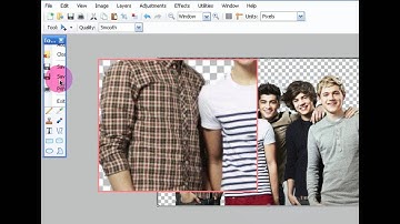 Remove background using Paint.Net