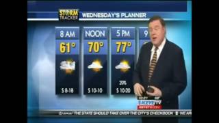 KEYE TV CBS Austin TX Troy KImmel Weathercast 10pm