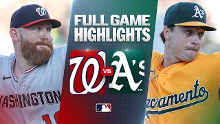 NATIONALS vs. ATHLETICS: Official Full Game Highlights (July 18) | 2026 MLB Season
