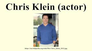 Chris Klein (actor) Profile
