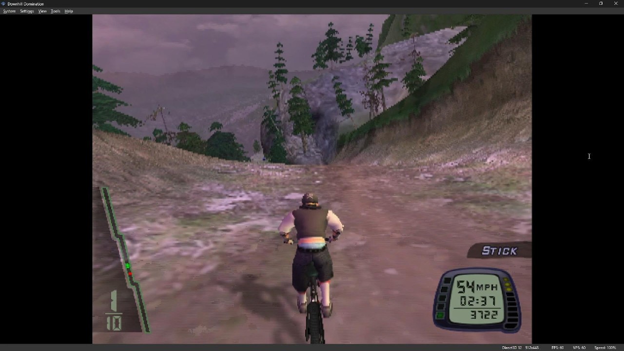 Gameplay Downhill Gabut