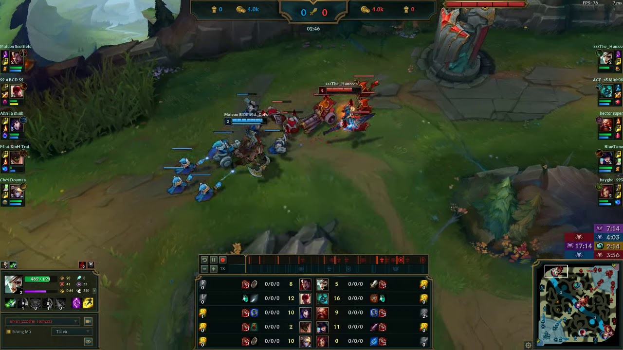 Riven vs Darius patch 9.13-league of legends