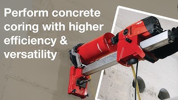 Hilti DD 160 Core Drill | Perform concrete coring with higher efficiency & versatility