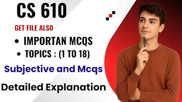 CS610 Midterm preparation | Lectures 1 to 18 | Important Topics and repeated MCQS (Part 2)