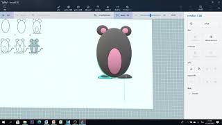 สอนวาดภาพ 3D จากโปรแกรม Paint 3D