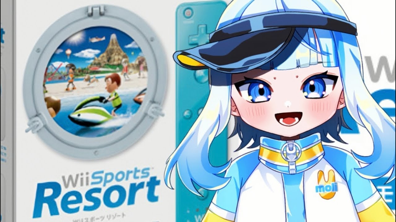 【Wii Sports Resort】小学生の頃の青春だった、あの神ゲーを再び🌞🌴🎼.•*¨🌊🌊🏄🌊🌊 ¨*•. 🎼🌴🌞【#shorts】#wiiu #wiisports