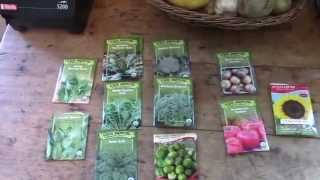 2015 Organic Square Foot Garden. Part 1