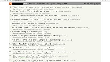 LAUNCHING ON HN NOW #BURNTHEBOATS