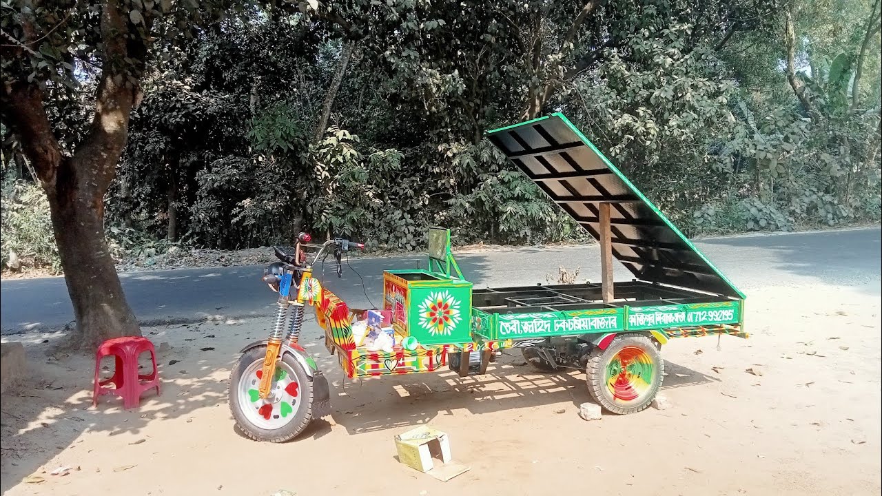 আরো একটি নতুন পেশাল চৌকি মডেল অটো গাড়ি তৈরি করা হইল এই গাড়িটি দ্যাট থেকে দুই টন লোড সক্ষম #foryou 