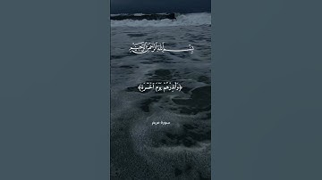 فاختلف الأحزاب من بينهم فويل للذين كفروا من مشهد يوم عظيم #سورة_مريم #القارئ_مشاري_العفاسي