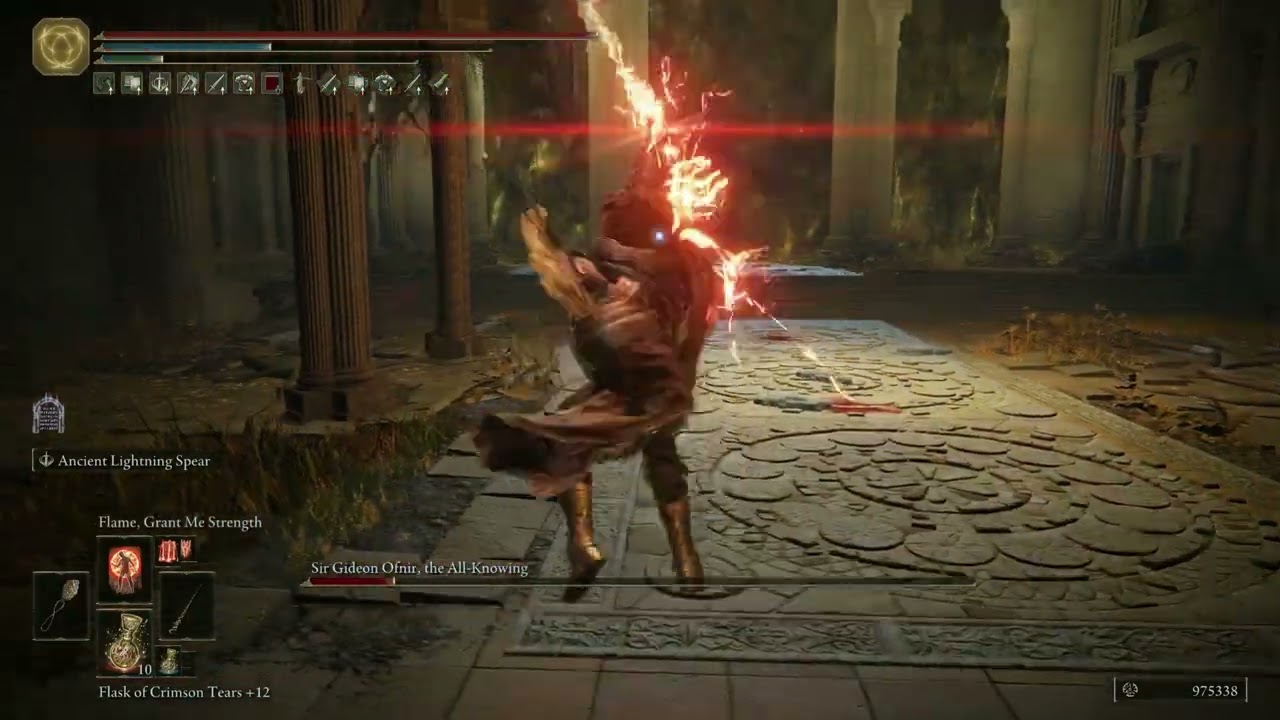 Elden Ring  Crossing path with Stalker Boss Gideon Ofnir     Dex - Faith High lvl Gameplay