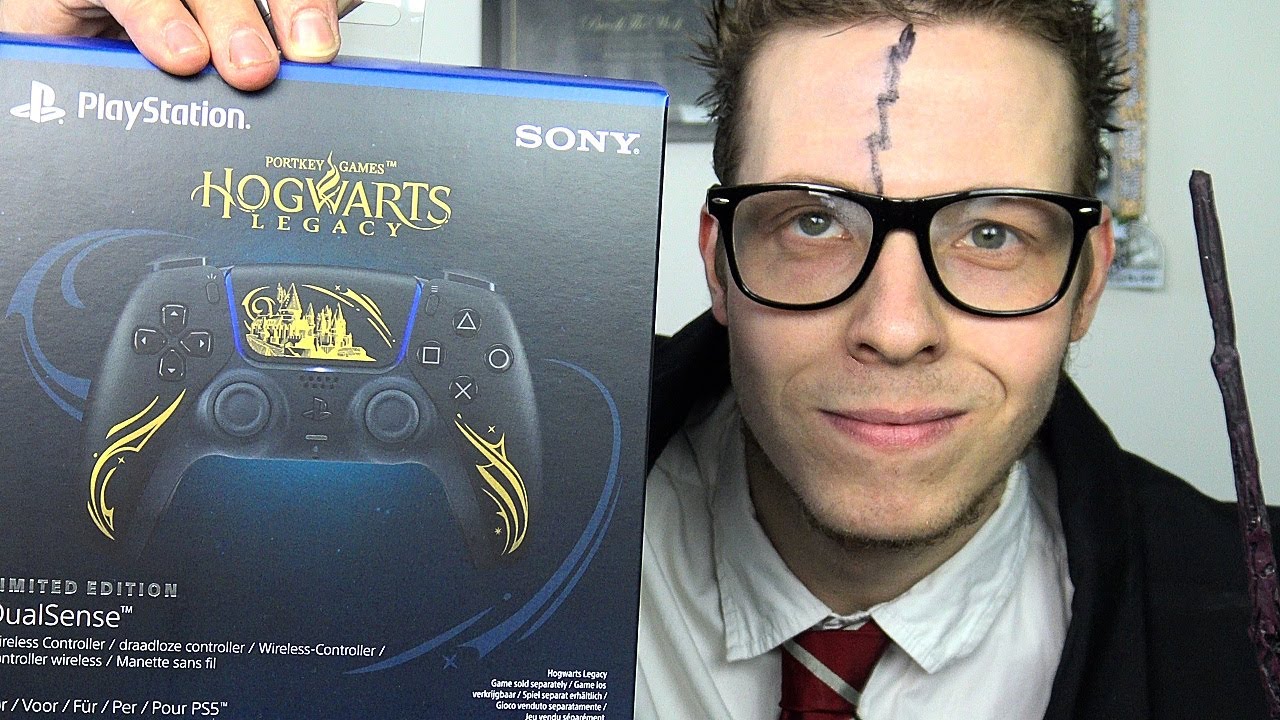 Hogwarts Legacy Dualsense Controller Unboxing 