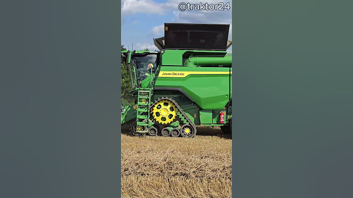 Kombajn John Deere S7 900 w pszenicy #johndeerecombine