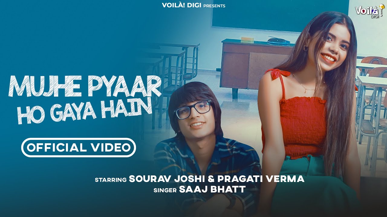 ⁣MUJHE PYAAR HO GAYA HAIN: Sourav Joshi Vlogs, Pragati Verma | Saaj Bhatt, Sandeep Batraa | Love Song