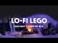 Lego Campfire Ambience with Lo-fi Holiday mix (4k)