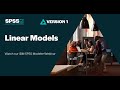 Linear Models in IBM SPSS Modeler - Intro