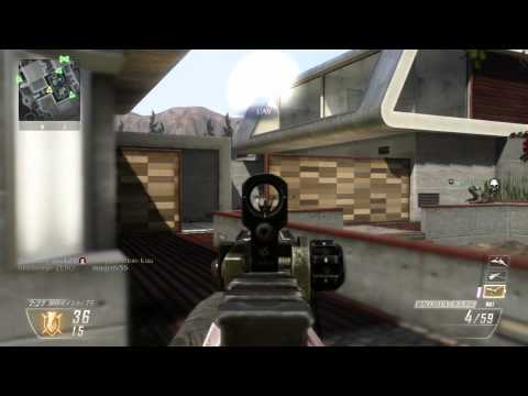 bo2 実況　part24 バリスタのアイアンサイト使ってみた