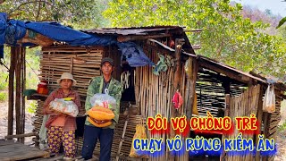 VÀO RỪNG ở, ăn ngủ trong CĂN NHÀ mục nát, có gì ĂN NẤY  tập 1035