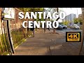 CAMINANDO por las calles de Santiago CENTRO // CHILE 2020 4K