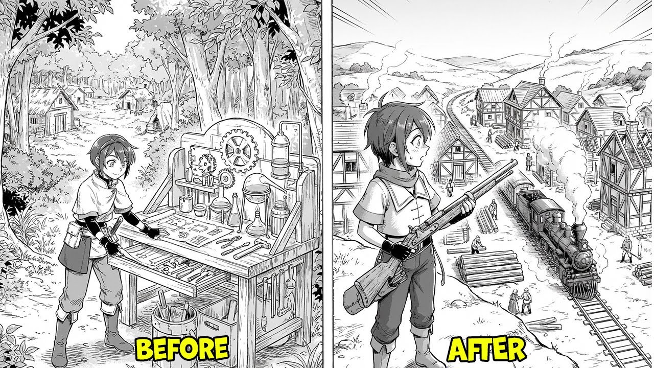 HE MASTERED ALCHEMY & SECRET KNOWLEDGE TO REVIVE A RICH CIVILIZATION FROM A VILLAGE | MANGA RECAP