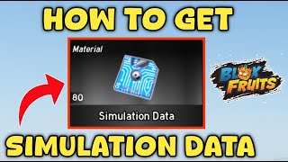 How To Get Simulation Data In Blox Fruits Roblox