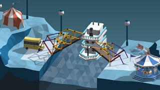 Poly Bridge [Ep 17]: Some weird bridges (5-4, 5-5, 5-6)