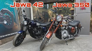 2024 Jawa 350 Vs Jawa 42 Detailed Comparison   Price  All Differences  Chassis Number 9