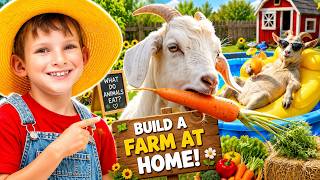 Farm Animals Are Everywhere in the Kids’ House! 🐷🏠