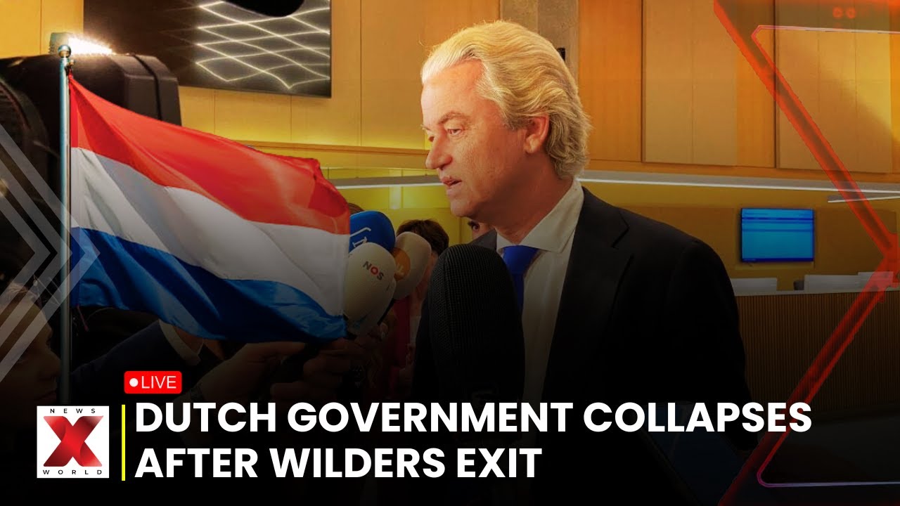 Netherland LIVE: Dutch government faces collapse as far-right leader exits coalition | NewsX World