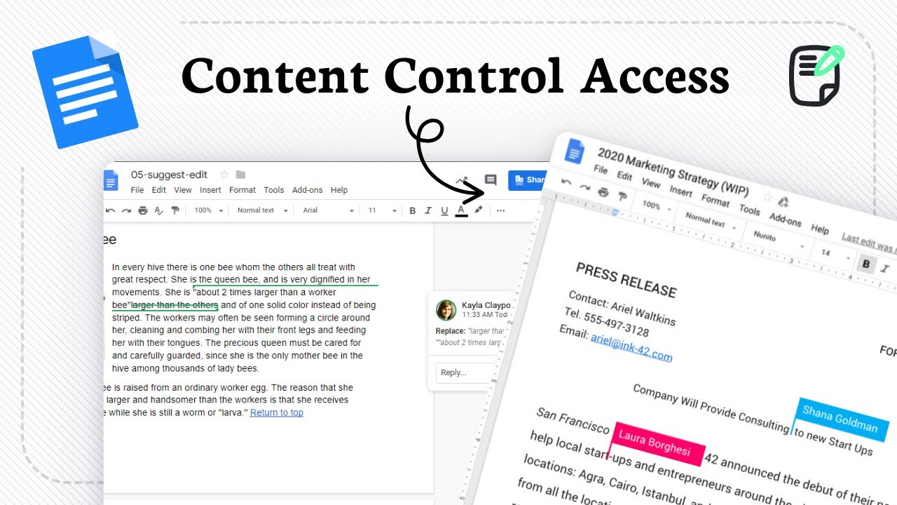 How to edit docs in google docs (Instant Changes) - YouTube