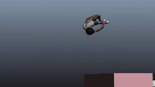 Parkour Animation in Maya