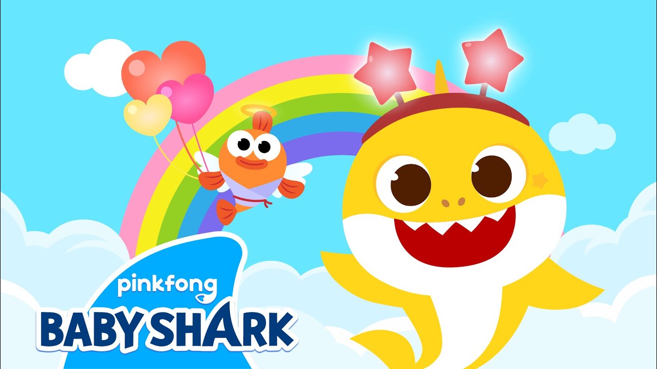 Baby Shark's Rainbow World | Baby Shark Colors | Learn Colors for ...