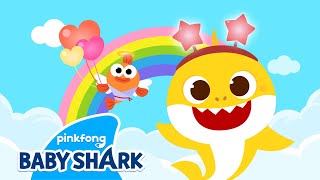 Baby Shark's Rainbow World | Baby Shark Colors | Learn Colors for Kids | Baby Shark