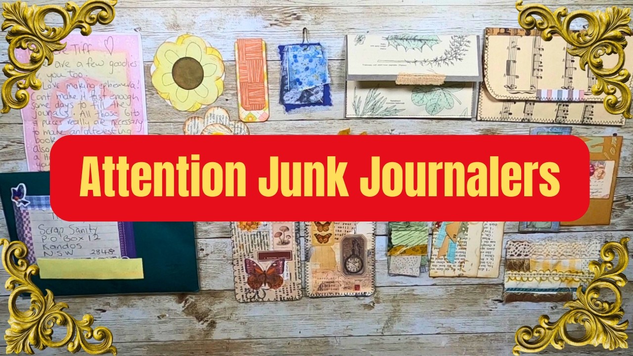 Attention Junk Journalers! Join Our 10-Item Happy Mail Swap 😍